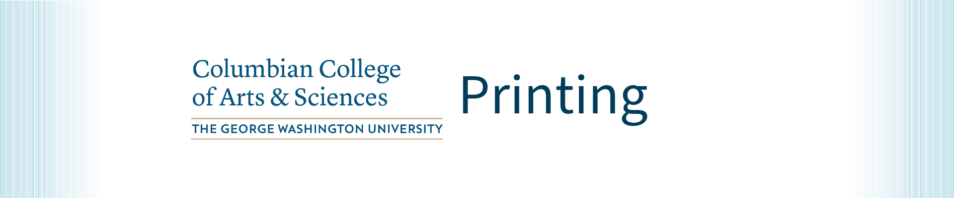 CCAS Printing