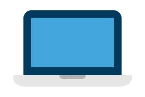 Illustration of laptop