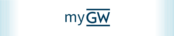 myGW Banner