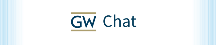 GW Chat banner