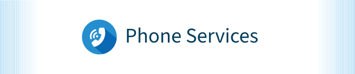 Phone Services Banner