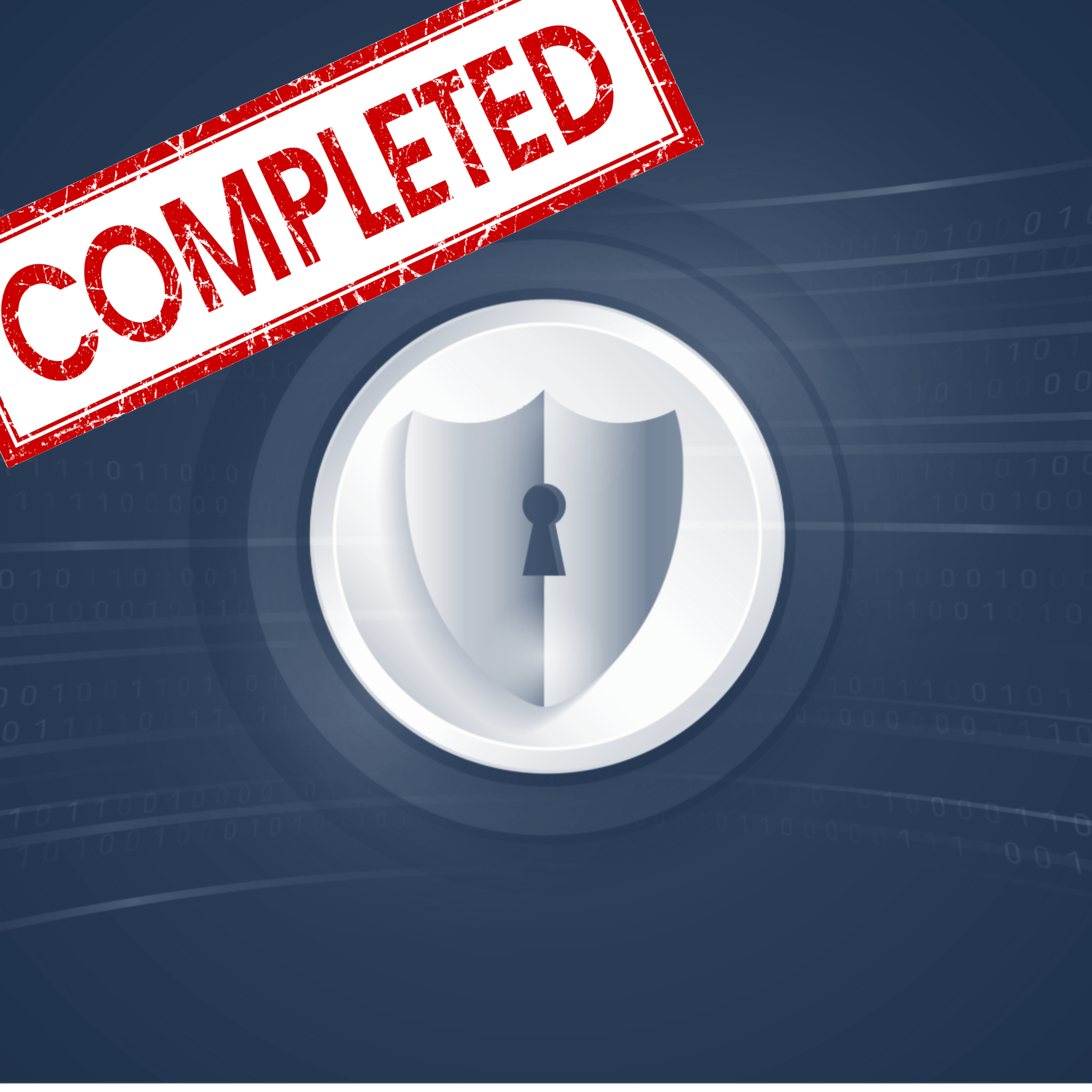 Image of a Shield with key hole