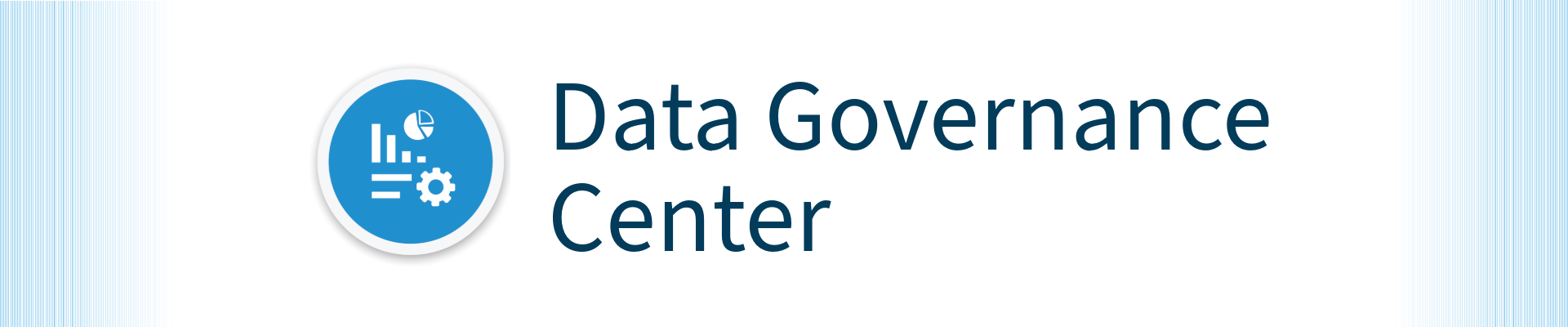 Data Governance Center Banner